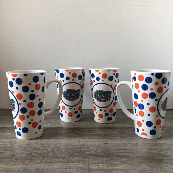 Florida Gators Mugs Set Of Four - Picture 1 of 5
